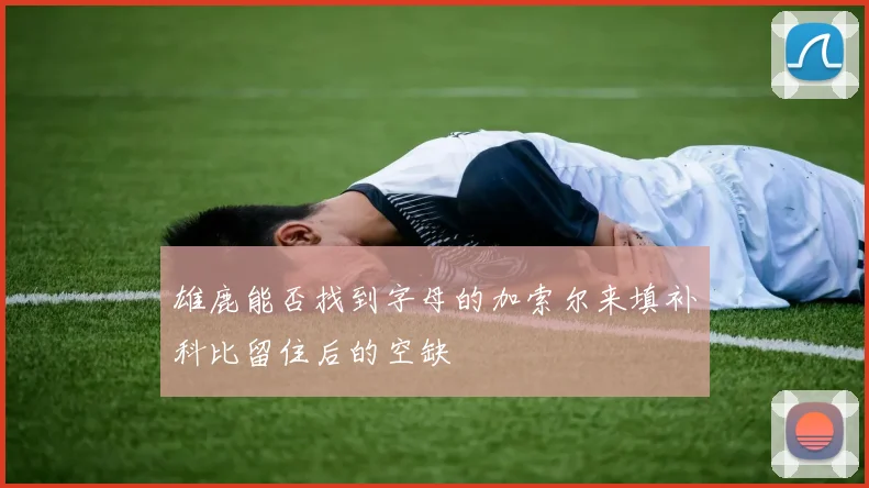雄鹿能否找到字母的加索尔来填补科比留住后的空缺